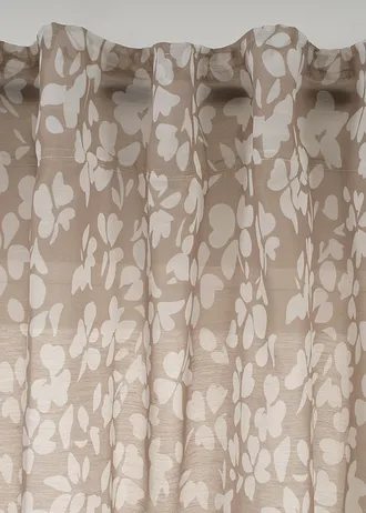 Gordijnen van batist (set van 2) • beige-wit • bonprix online shop