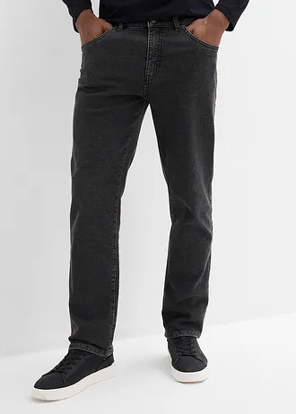 Classic fit jeans, straight • zwart • bonprix online shop