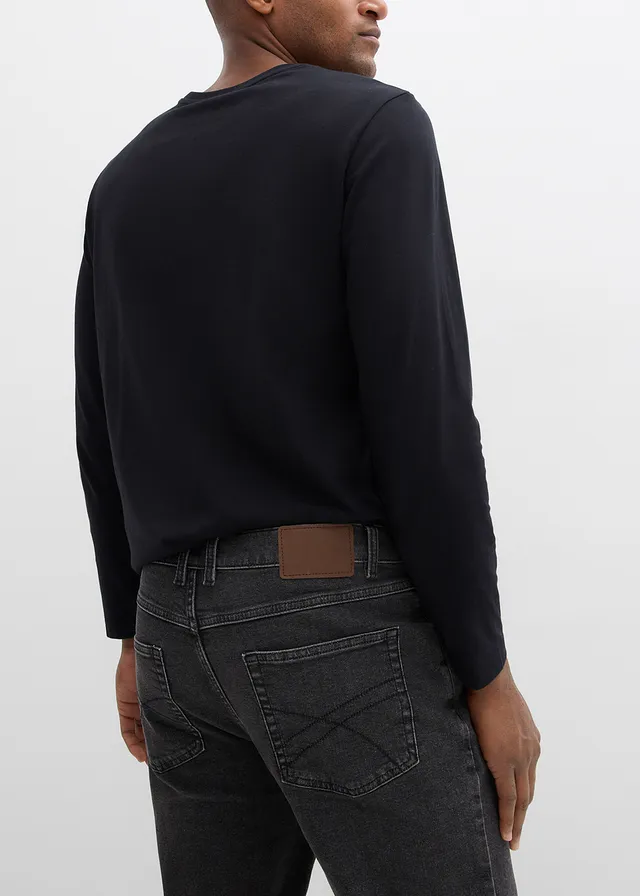 Jean Classic Fit, droit classique • noir • Boutique bonprix
