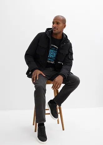 Classic fit jeans, straight • zwart • bonprix online shop