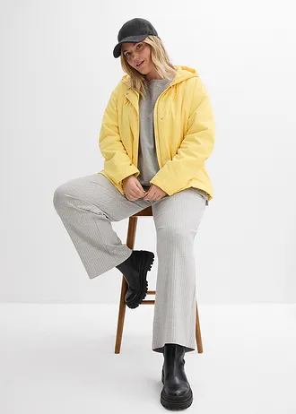 Waterafstotende, licht gewatteerde outdoor jas, Kleur: geel
