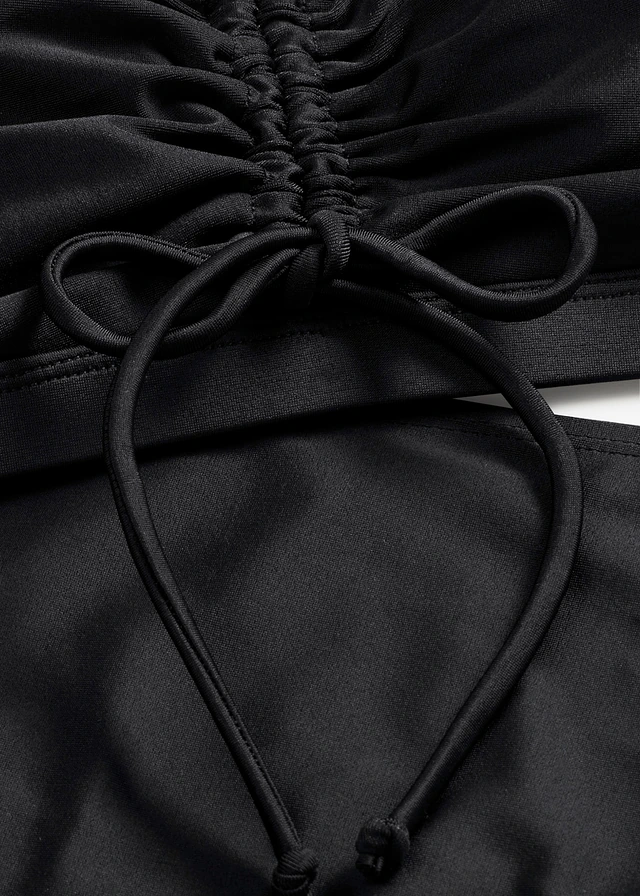 Bikini brassière (ens. 2 pces) avec liens à nouer • noir • product-page.page-title-suffix