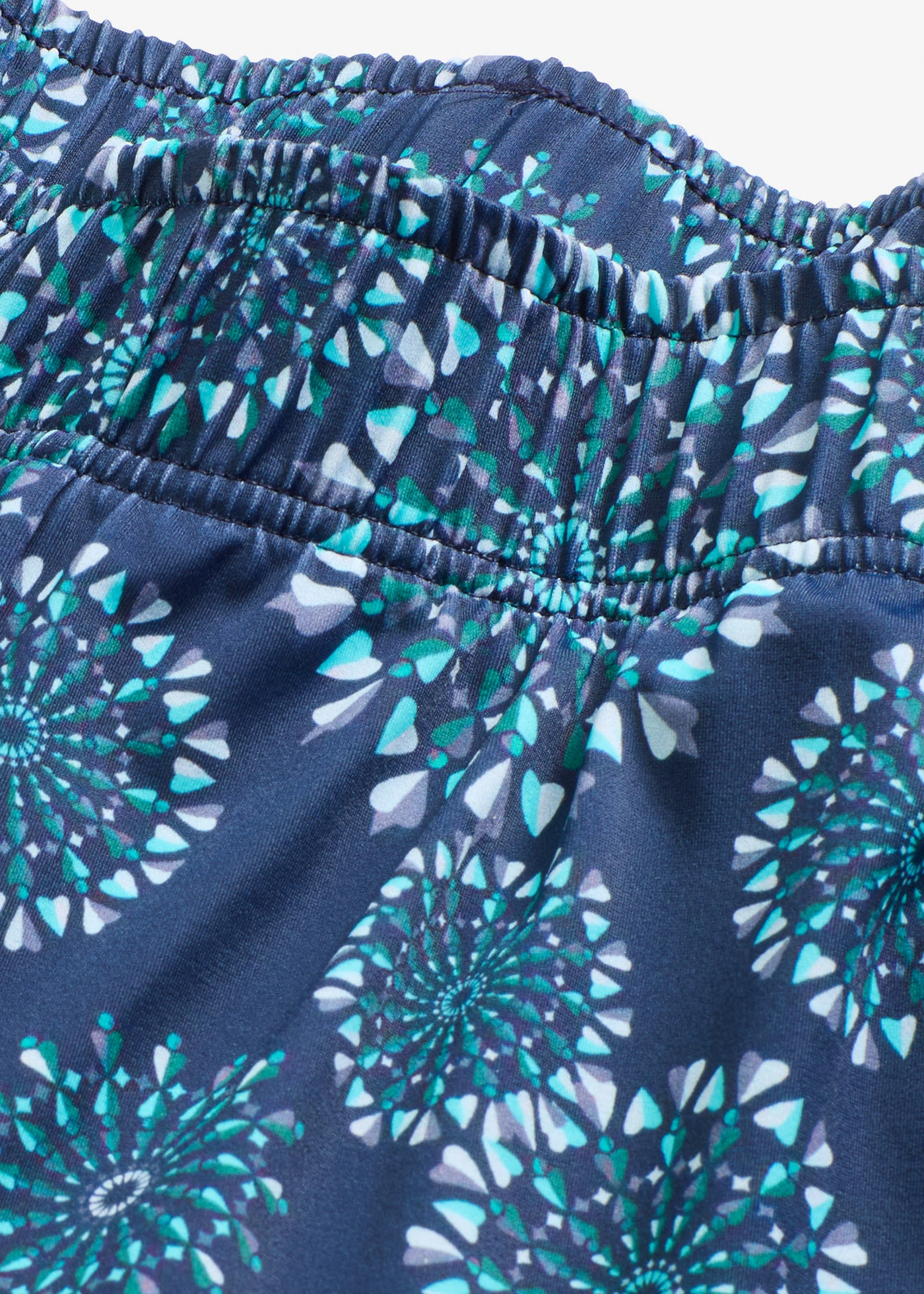 Short de bain avec bas de bikini intégré • bleu nuit graphique • Boutique bonprix