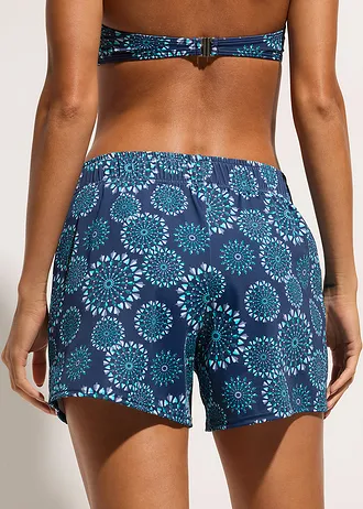 Zwemshort met bikinibroekje binnenin • middernachtblauw grafische print • bonprix online shop