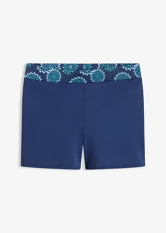 Cycliste de bain à taille élastiquée • bleu nuit • Boutique bonprix