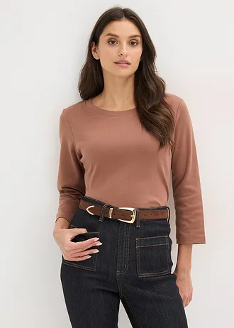 Ceinture western, Couleur: marron