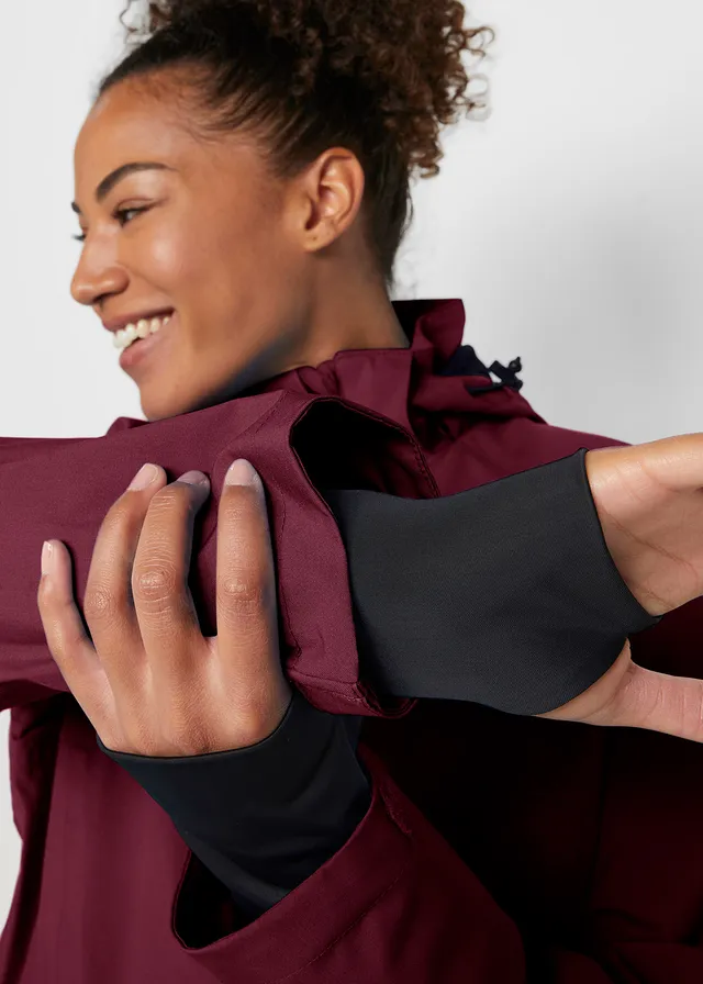 Veste imperméable à détails réfléchissants • rouge érable • product-page.page-title-suffix