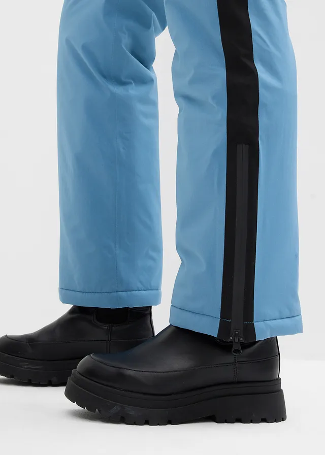 Pantalon de ski chaudement rembourré avec pare-neige • bleu gris • product-page.page-title-suffix