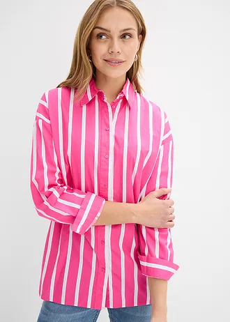 Ingblúz pamut puplin anyagból • pinklady hosszában csíkos • bonprix áruház