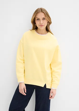 Bluza oversize z mieszanki bawełny, kolor: 