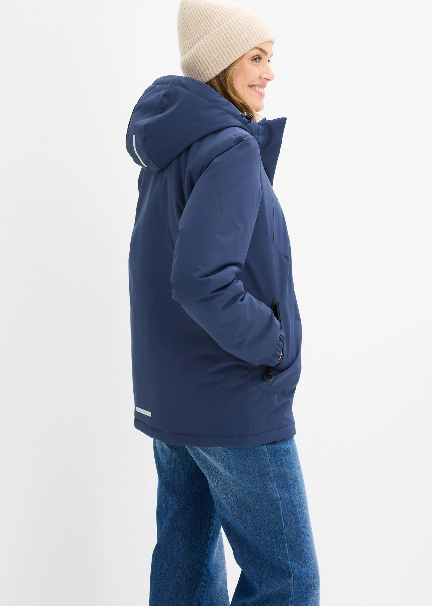 Waterafstotende outdoor jas • donkerblauw • bonprix online shop