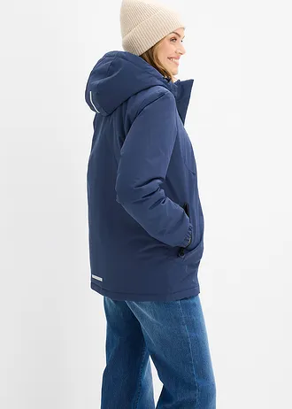 Hydrofobowa kurtka funkcyjna • granatowy • sklep bonprix