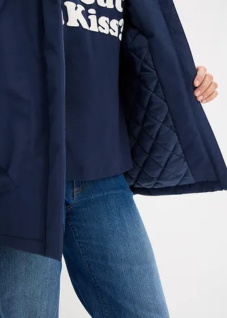 Funkciós kabát, víztaszító • sötétkék • bonprix áruház