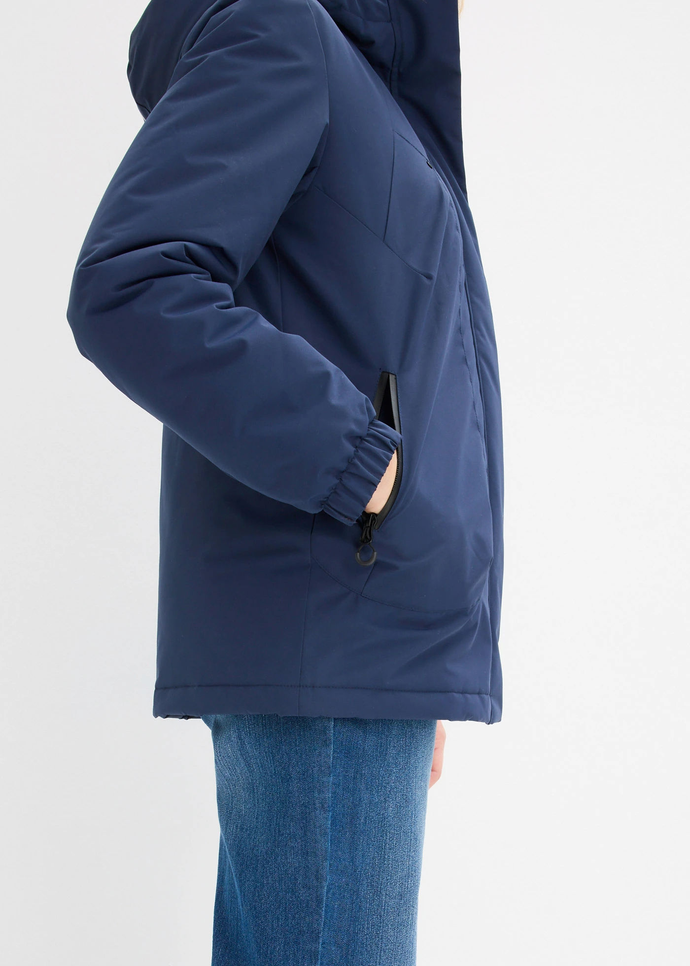 Funkciós kabát, víztaszító • sötétkék • bonprix áruház