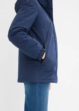 Hydrofobowa kurtka funkcyjna • granatowy • sklep bonprix