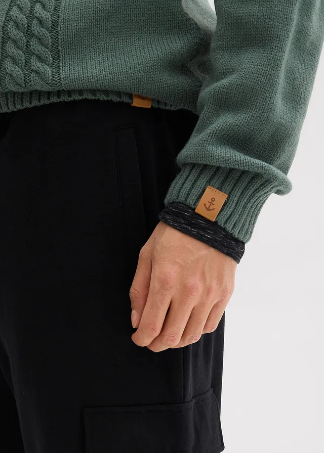 Pantalon de jogging avec poches cargo, loose • noir • product-page.page-title-suffix