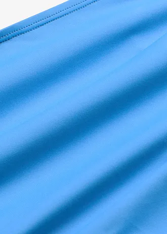 High waist bikinibroekje, Kleur: staalblauw