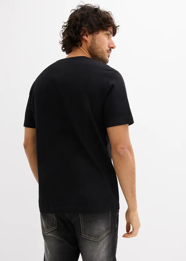 T-shirt 100% coton • noir imprimé • product-page.page-title-suffix