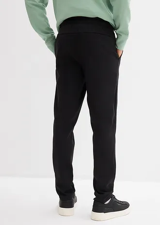 Slim fit instapbroek, tapered • zwart • bonprix online shop