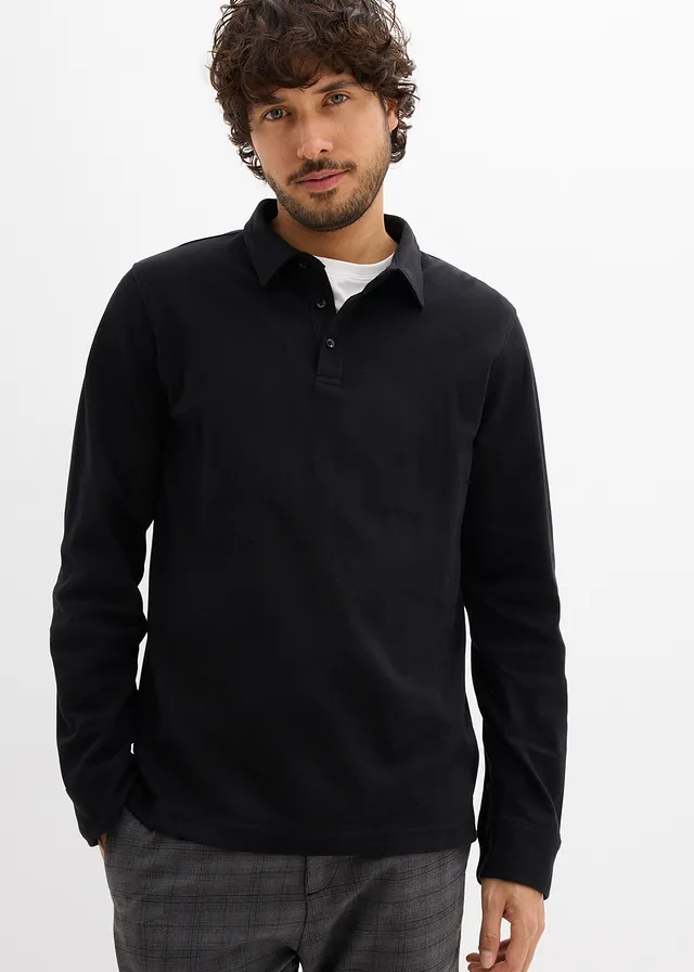 Polo 100% coton, Couleur: noir