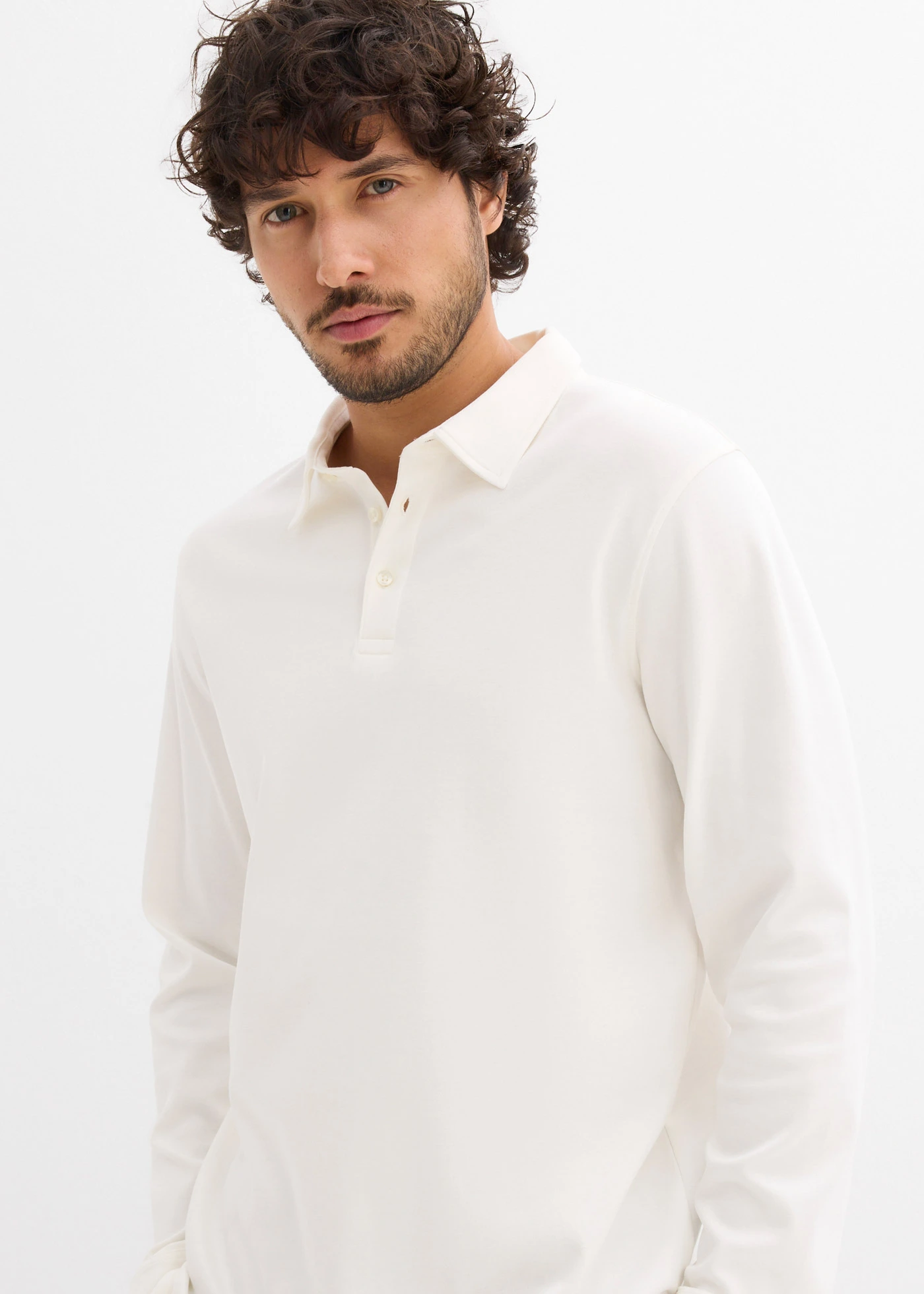 Polo 100% coton • ecru • Boutique bonprix