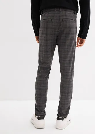 Pantalon de costume extensible • anthracite chiné-noir carreaux • Boutique bonprix