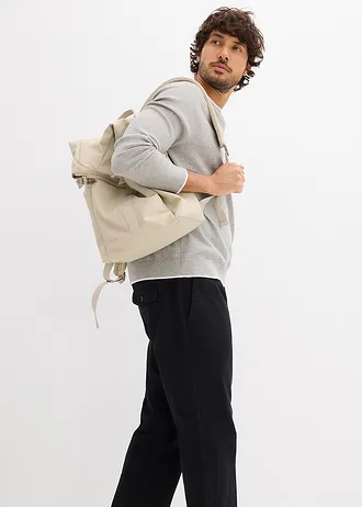 Pantaloni chino din bumbac 100%, Relaxed Fit • negru • magazin bonprix