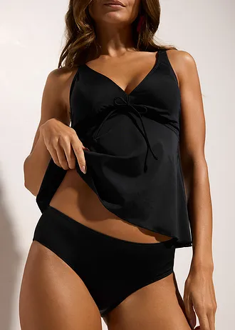 Tankini met verstelbare bandjes (2-dlg. set) • zwart • bonprix online shop