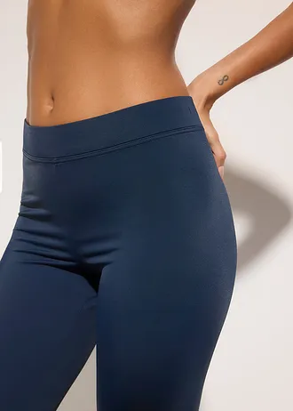 Koupací capri kalhoty s elastickým pasem • tmavě modrá • bonprix obchod