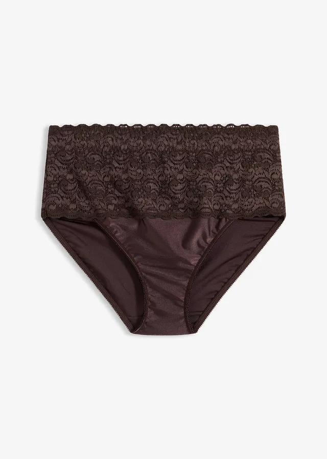 Chilot cu efect shape puternic (set/2 buc.) • maro închis • magazin bonprix