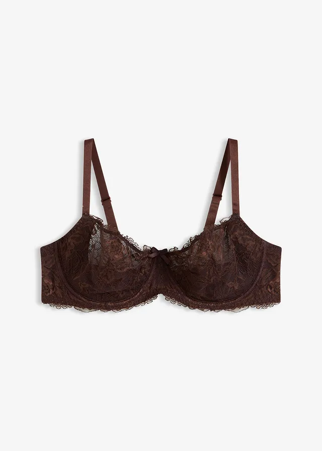 Beugel bh met een kleine padding en sierlijk kant