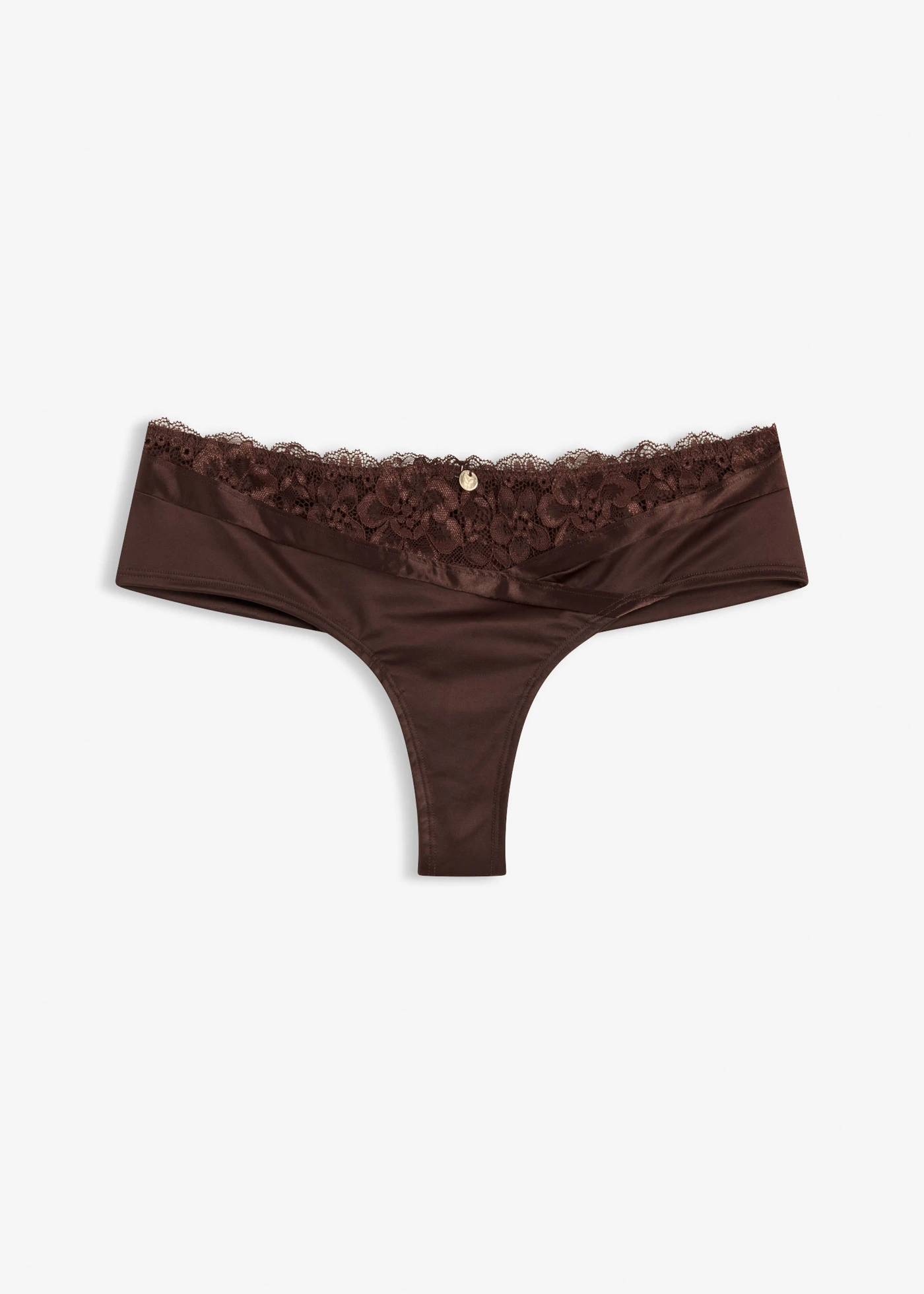 Chilot panty string cu spate fără cusături • maro închis • magazin bonprix
