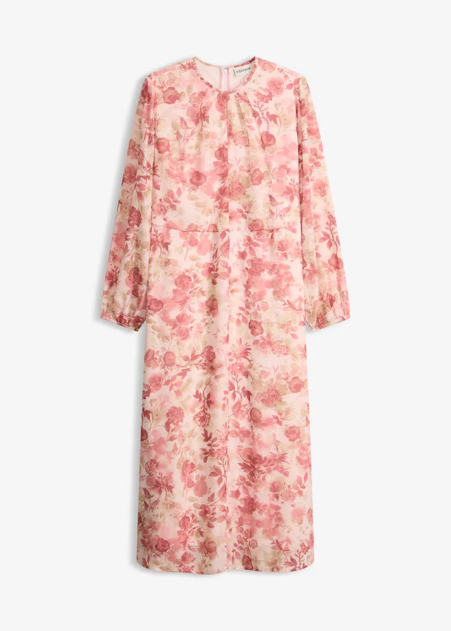 Robe en mousseline avec lien à nouer (ens. 2 pces)