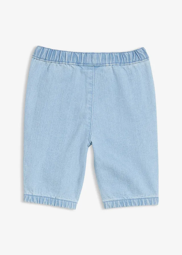 Instapbroek, Kleur: blauw denim