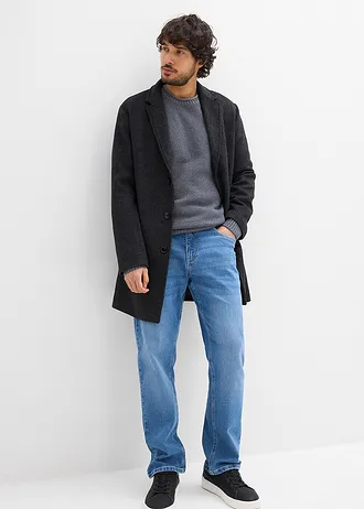 Pull, Couleur: bleu chiné