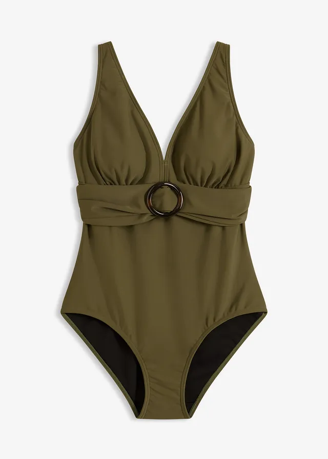 Maillot 1 pièce sculptant, maintien léger
