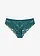 Slip brésilien à dentelle florale, Couleur: vert poivre
