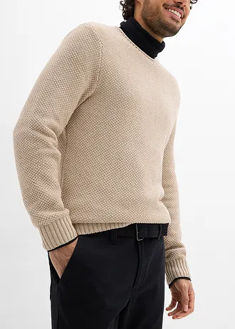 Strečové chino kalhoty Regular Fit s pružným pasem a opaskem, Straight • černá • bonprix obchod