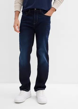 Classic Fit farmer jogger, Straight, szín: sötétkék denim