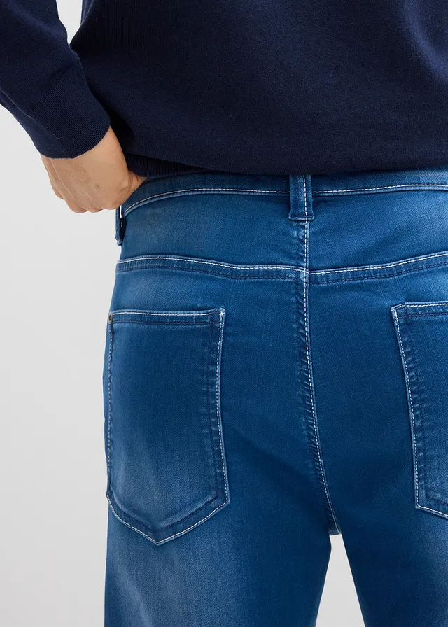 Jean jogging classique, droit • bleu denim • product-page.page-title-suffix