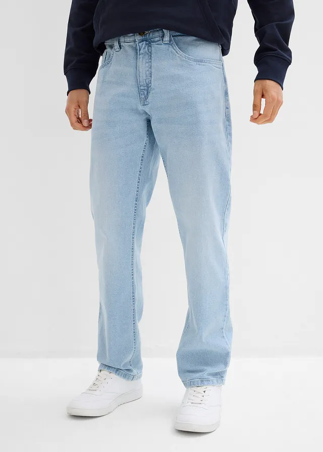 Relaxed fit jeans, Kleur: lichtblauw denim