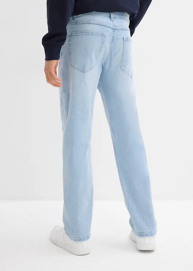 Jean Relaxed Fit, Couleur: denim bleu clair