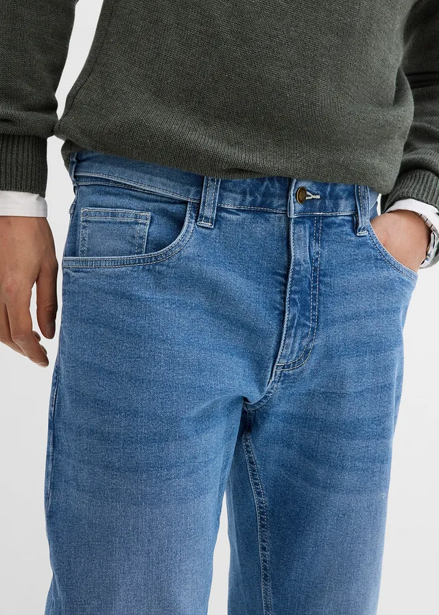 Dżinsy Relaxed Fit • niebieski denim • sklep bonprix