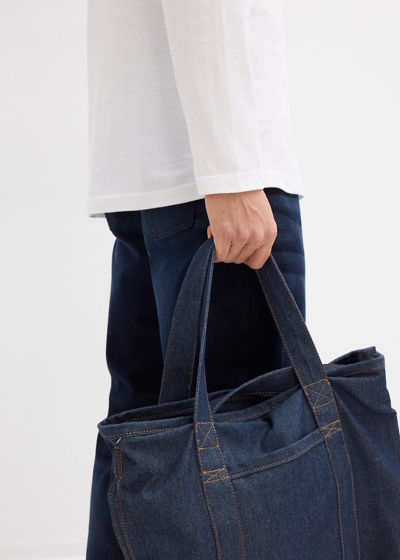 Triko s dlouhým rukávem • bílá s potiskem • bonprix obchod