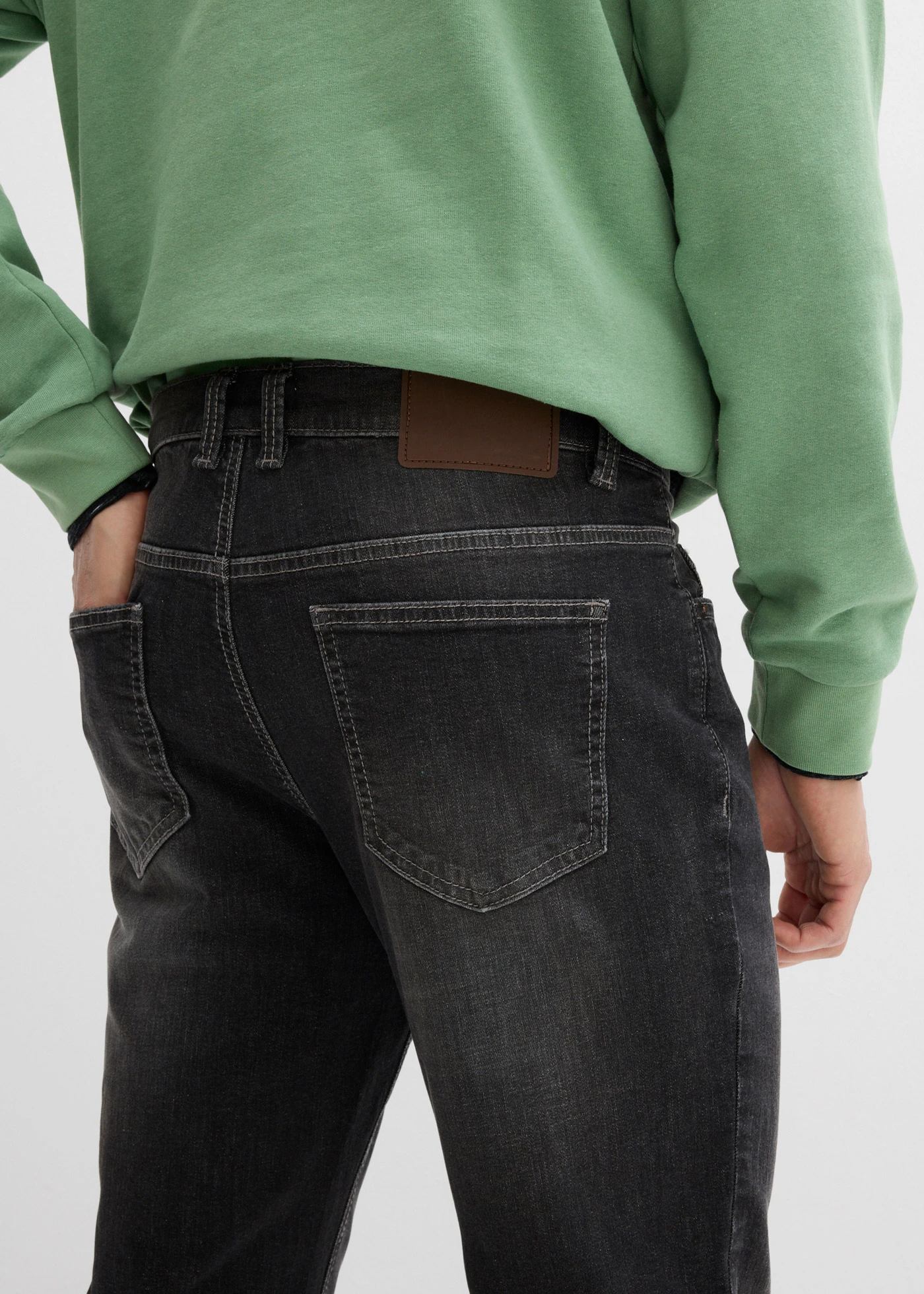 Džíny Regular Fit, Bootcut • černý denim • bonprix obchod