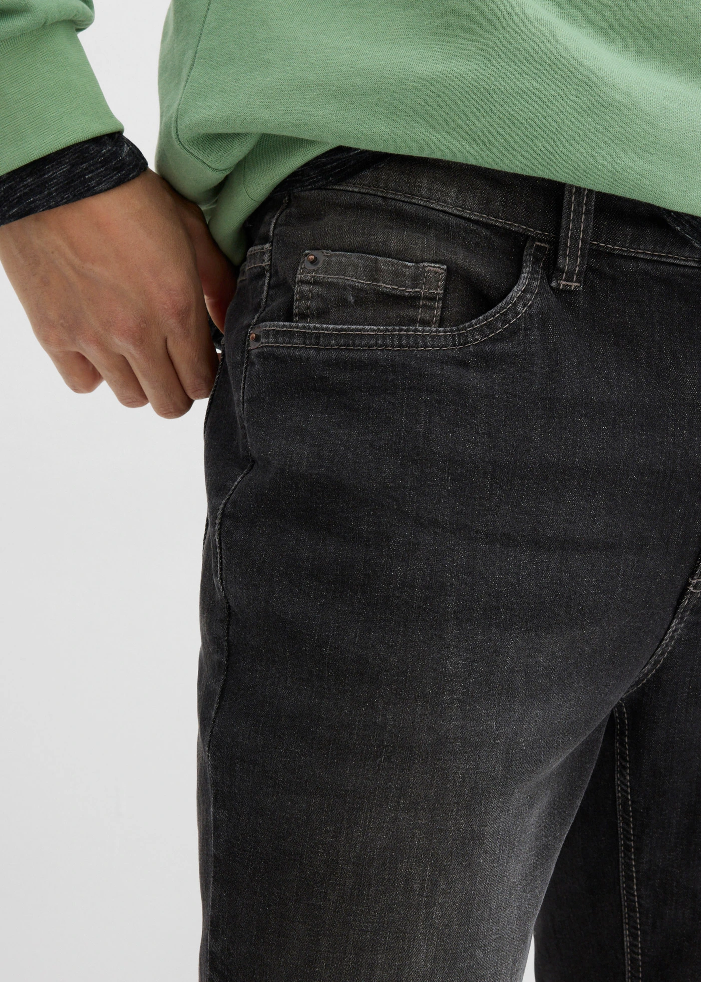 Džíny Regular Fit, Bootcut • černý denim • bonprix obchod