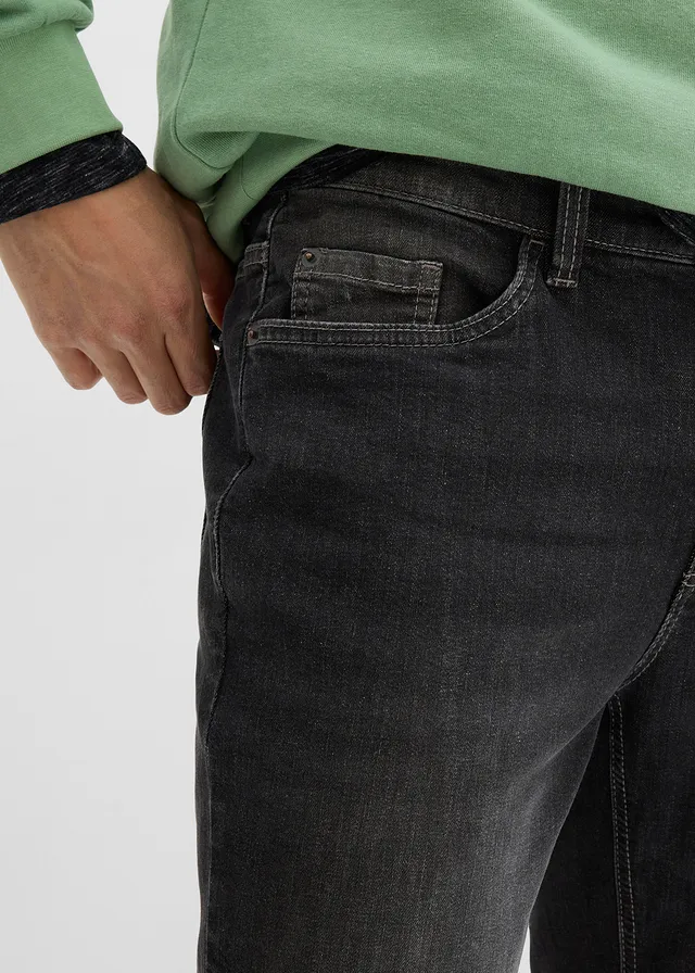 Jean regular, bootcut • noir denim • product-page.page-title-suffix