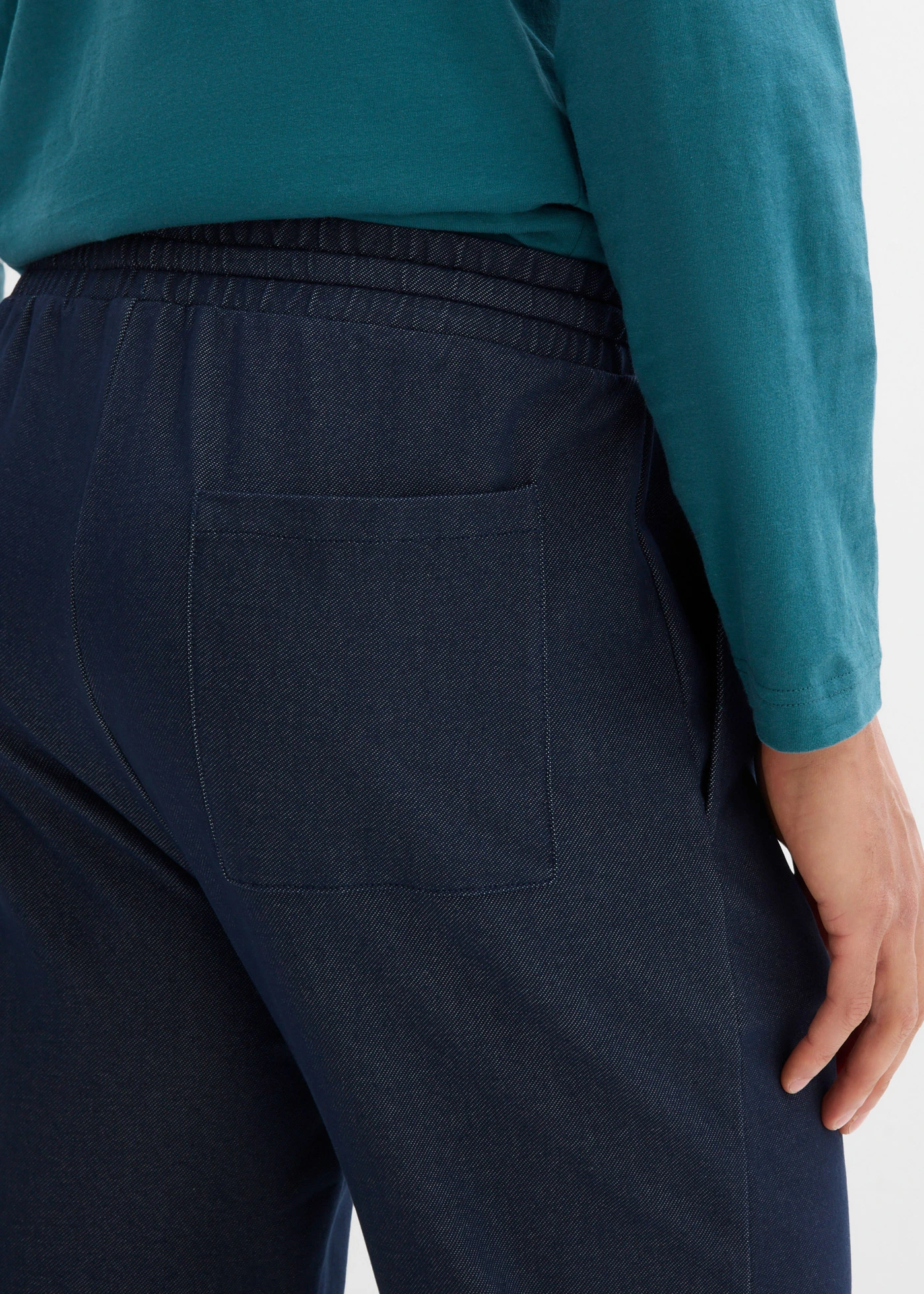 Pantalon de jogging aspect denim • bleu foncé • Boutique bonprix