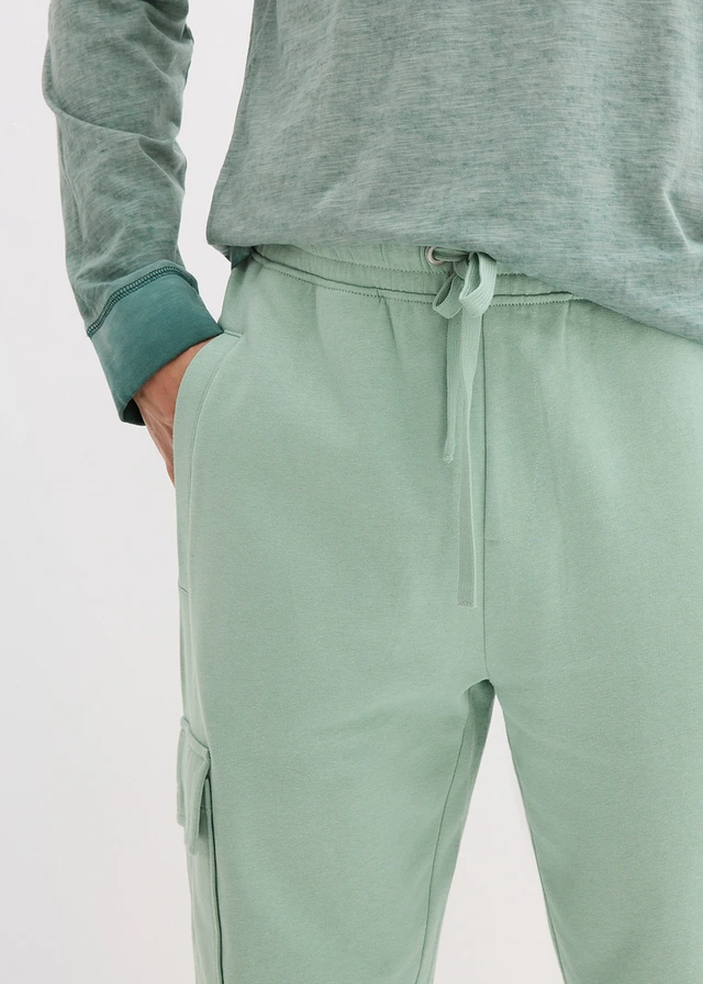 Joggingbroek met cargozakken, loose fit • pastelgroen • product-page.page-title-suffix