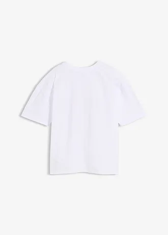 Oversize-tričko z čistej bavlny, Hello Kitty • biela potlačená • obchod bonprix